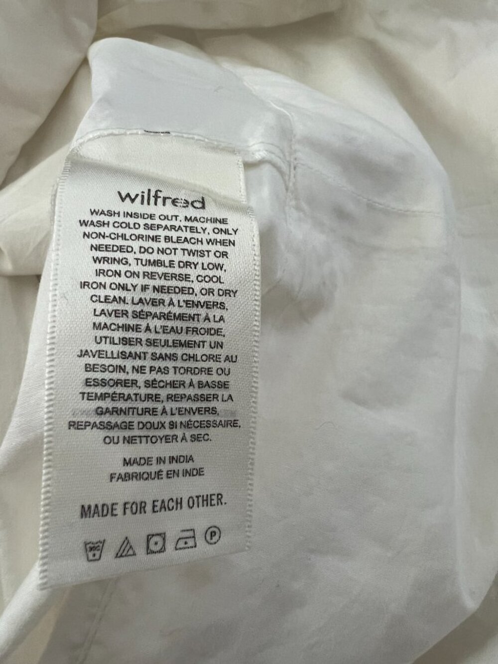 NWT Aritzia Wilfred La Boheme Palo Santo Boho Cotton Maxi Skirt 2 - Picture 10 of 11